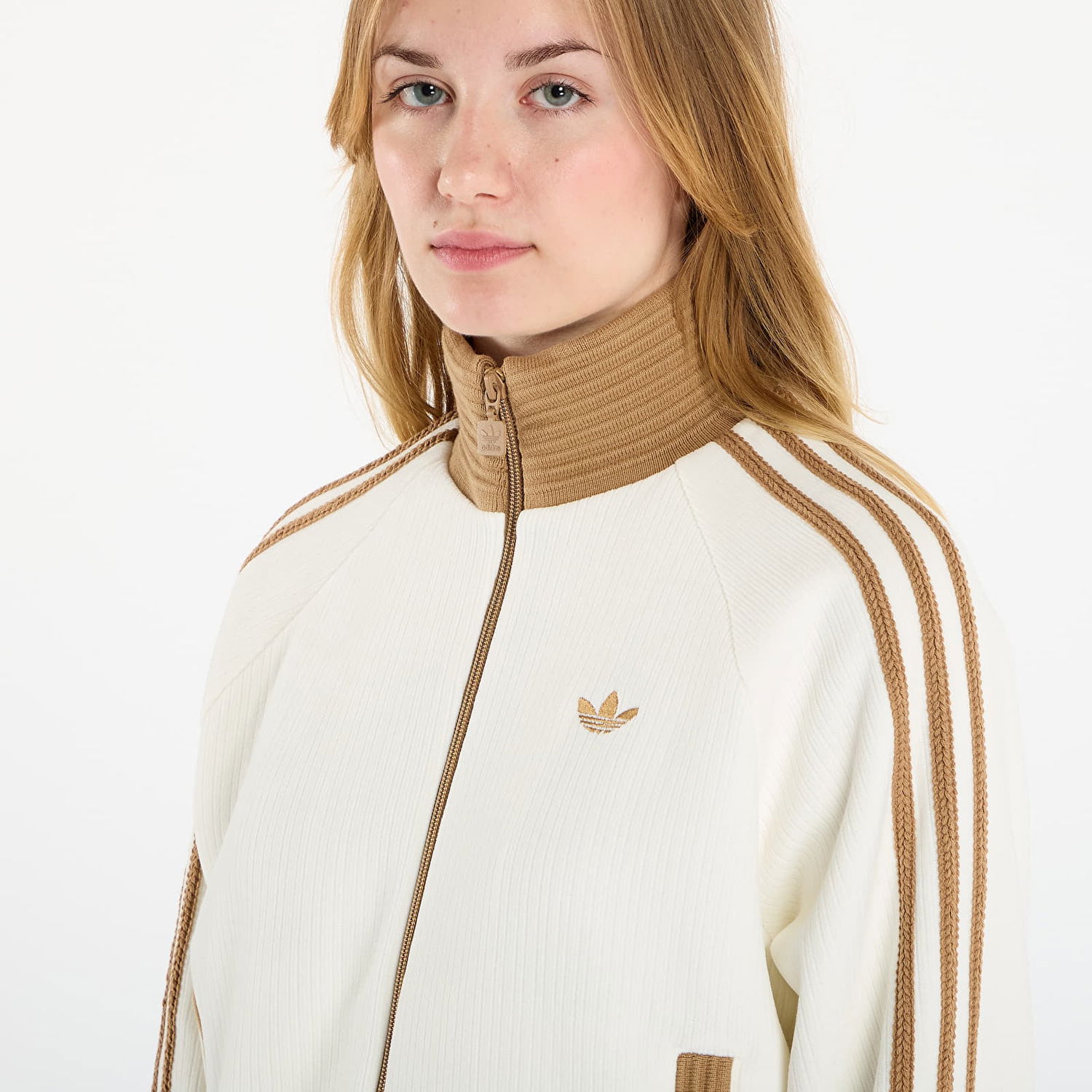 Комплект adidas Originals Velour Knit Track Top Бяло | KR0062, 1