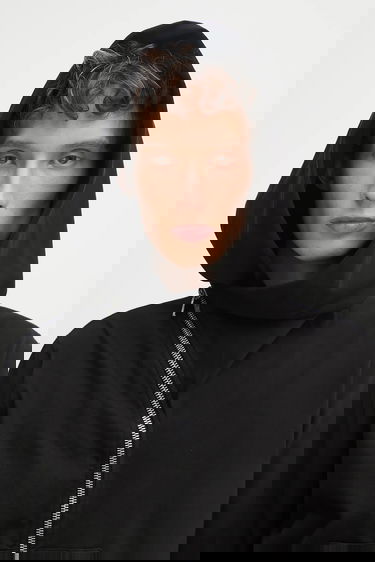 Суитчър Rick Owens Rick Owens DRKSHDW Mountain Hoodie Черно | DU02E7286.RIG, 3