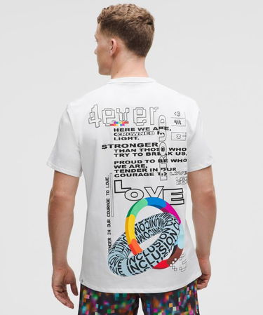 Тениска lululemon Pride Jersey T-Shirt Бяло | prod11890047, 2
