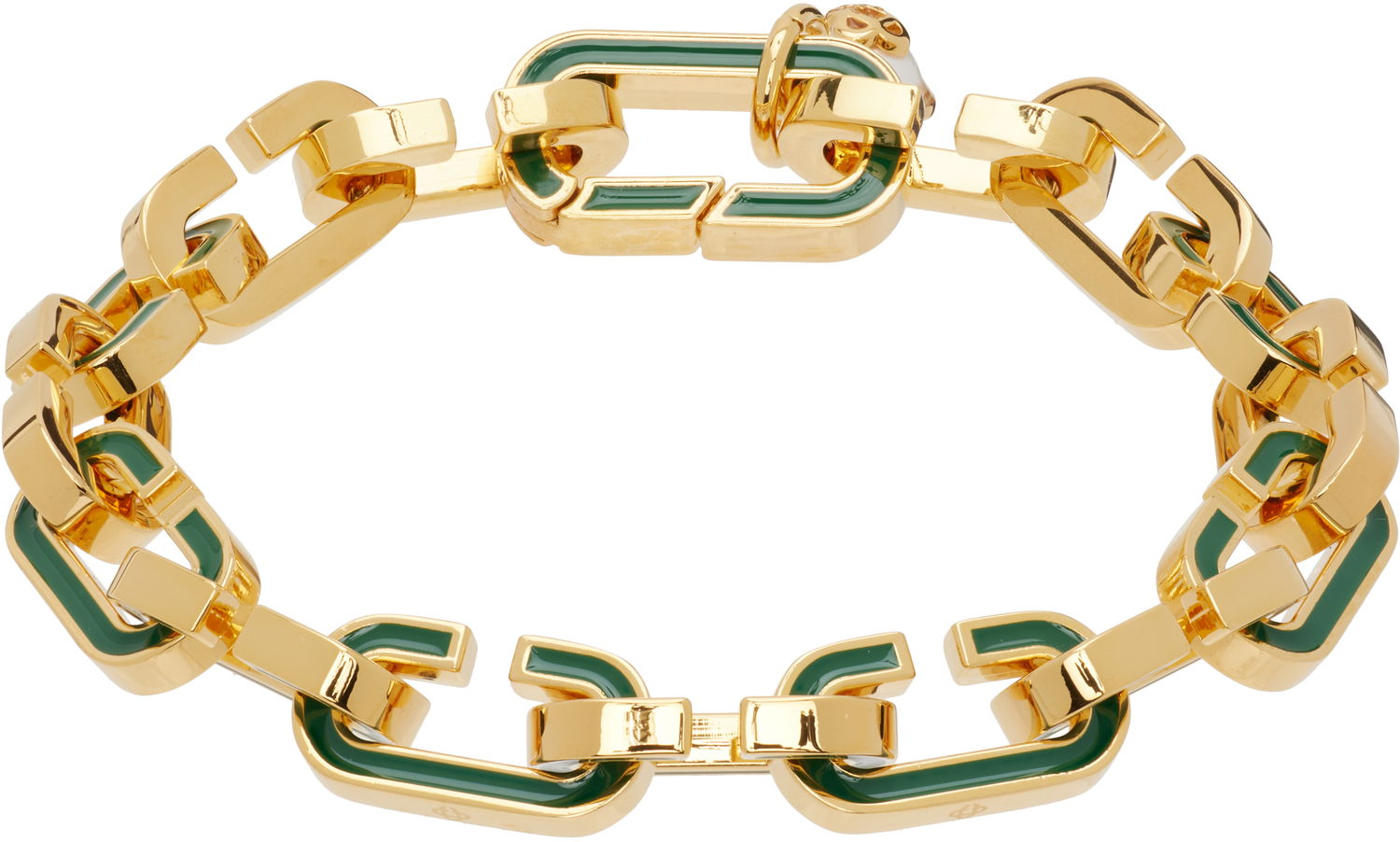 Гривна Casablanca 'C' Link Enamel Chain Bracelet Металик | A-AW25-JW-297-01, 0