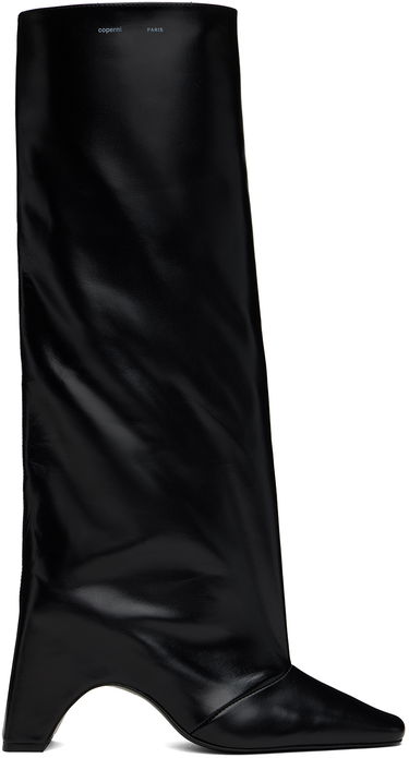 Pокля Coperni Coperni Bridge Leather Boots Черно | COPSH03857, 0