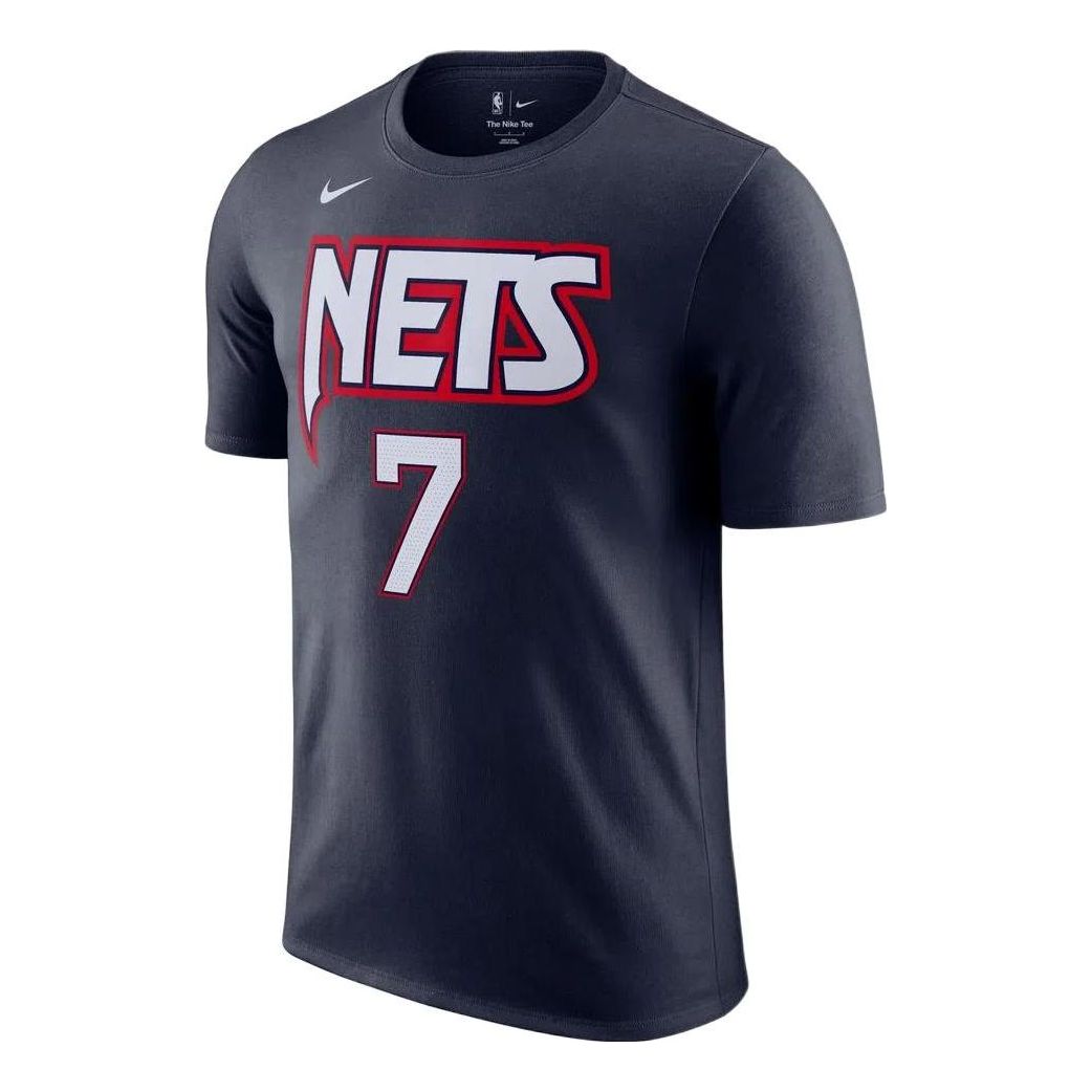 Фланелка Nike NBA Brooklyn Nets Durant #7 T-Shirt Тъмно синьо | DA7359-419, 0