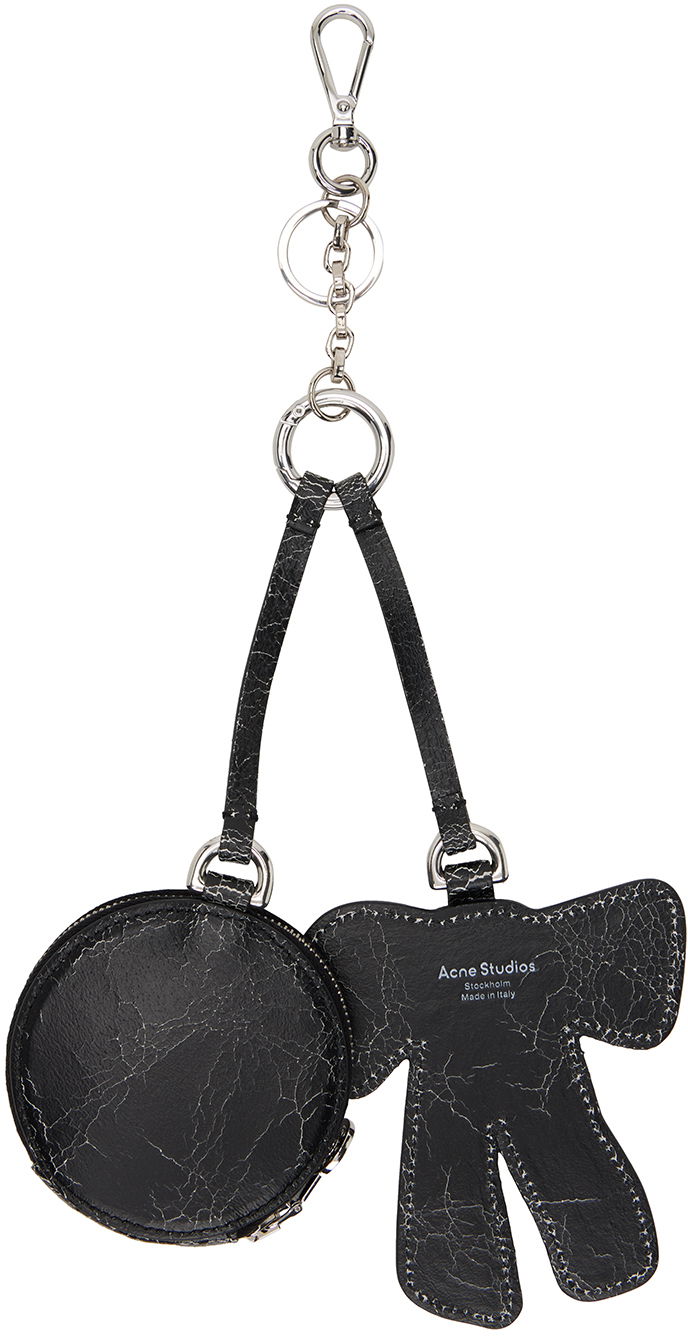 Портфейл Acne Studios Bow Mirror Coin Pouch Черно | CG0241-, 1
