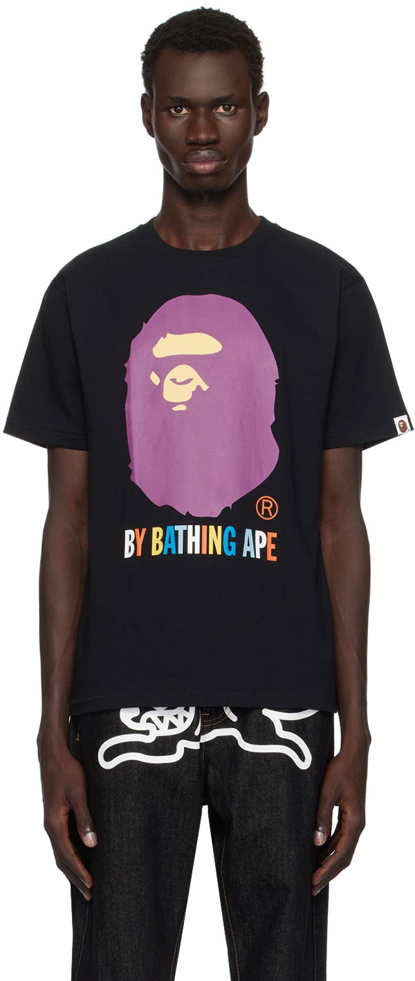 Тениска BAPE T-Shirt Черно | 001TEK301015M