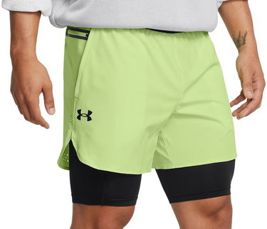 Къси панталони Under Armour Vanish Elite 2-in-1 Running Shorts Зелено | 1378604-304, 0