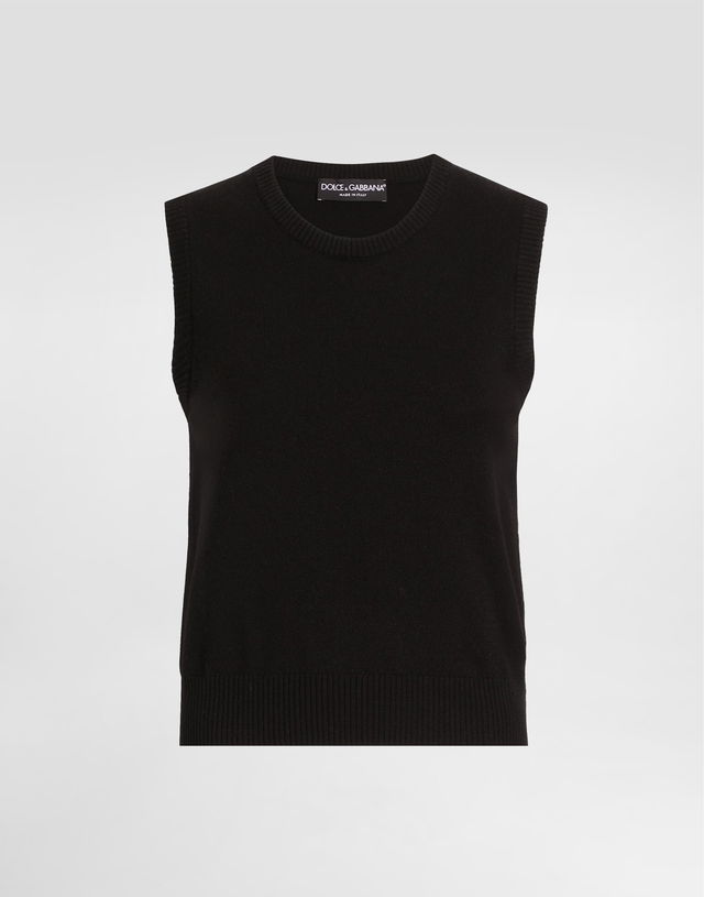 Dolce & Gabbana Cashmere Sleeveless Sweater
