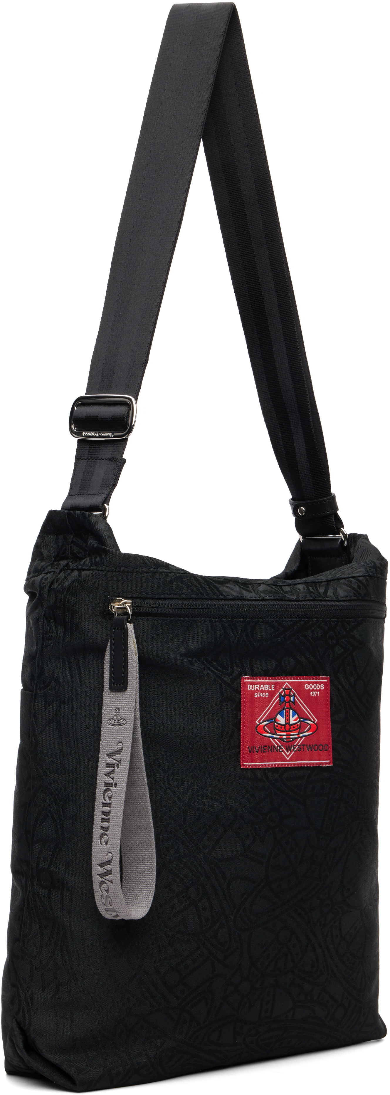 Чанта през рамо Vivienne Westwood Vivienne Westwood Tangled Orb Jacquard Luke Pouch Черно | 4802000GU-W016Q-, 1