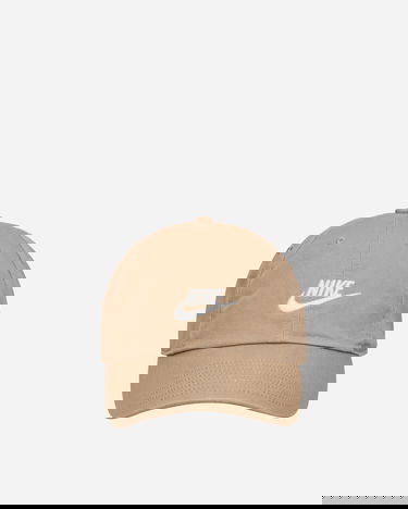 Шапка с козирка Nike Club Futura Бежово | FB5368-247, 2