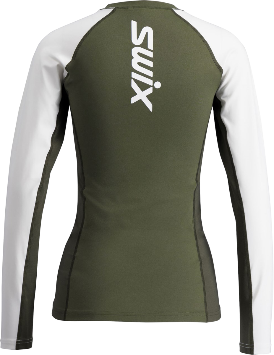Тениска SWIX Swix RaceX Dry Long Sleeve Shirt Зелено | 10098-23-48105, 1