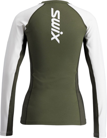 Тениска SWIX Swix RaceX Dry Long Sleeve Shirt Зелено | 10098-23-48105, 1
