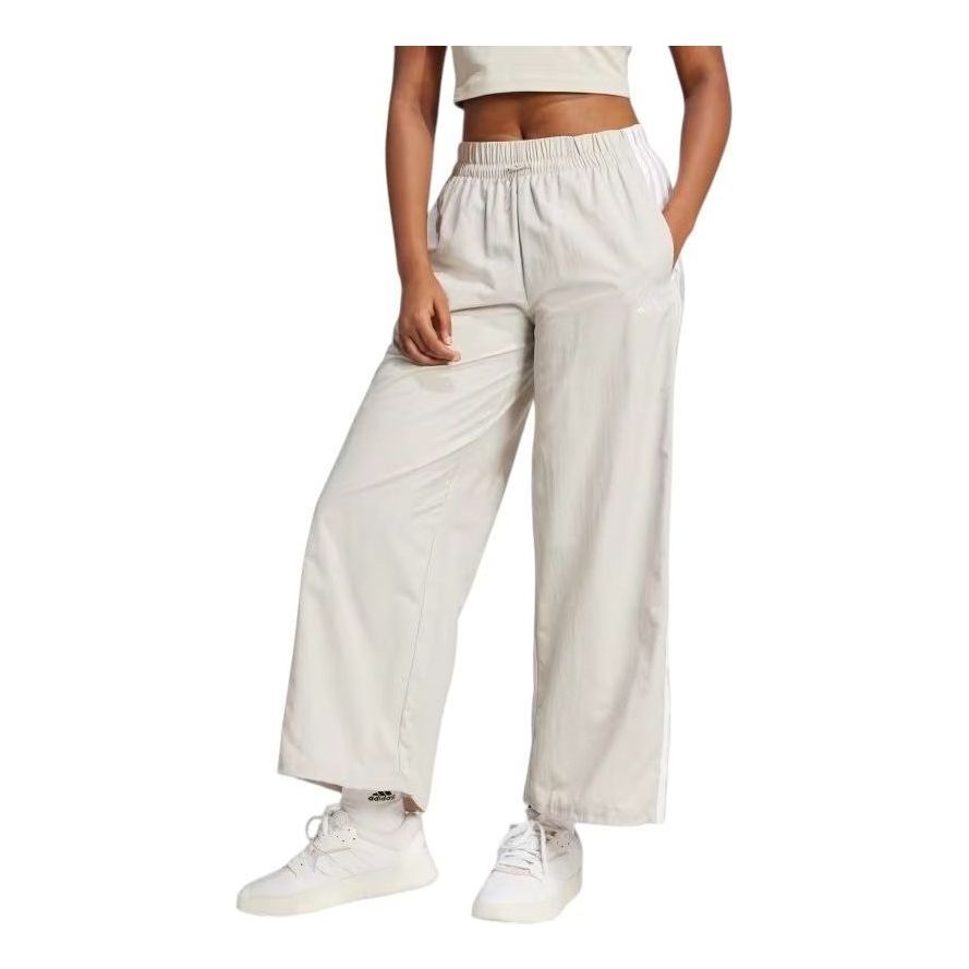 Панталони adidas Originals Essentials 3-Stripes Woven Parachute Pants Бежово | JC8168, 0