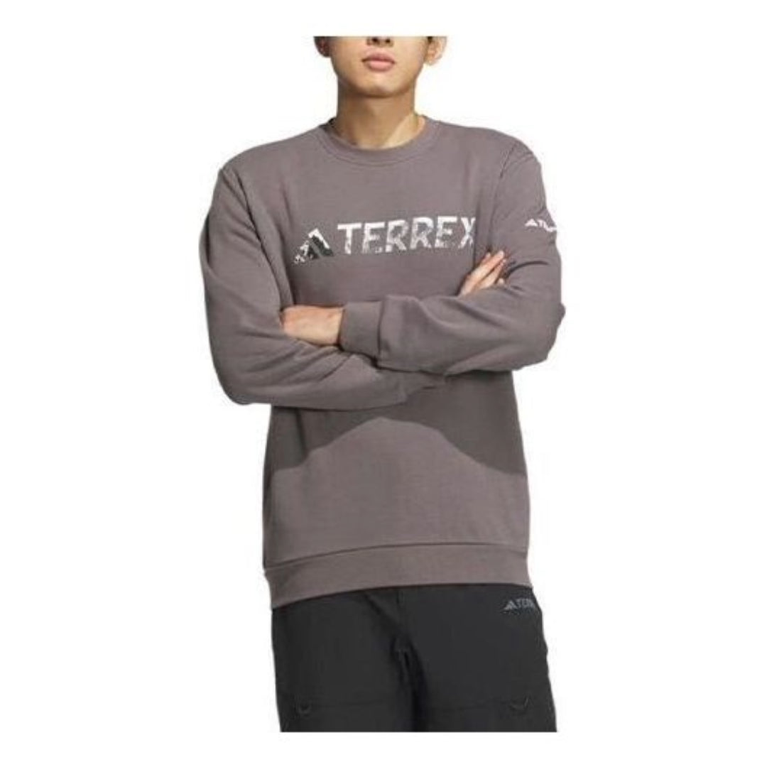 Суитчър adidas Performance Terrex Long Sleeve T-Shirt Сиво | JE6768, 0