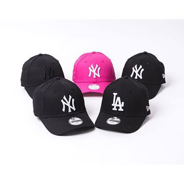 Шапка с козирка New Era 9FORTY League Basic NY Yankees Child Adjustable Cap (52-54 cm) Черно | 10879076, 4