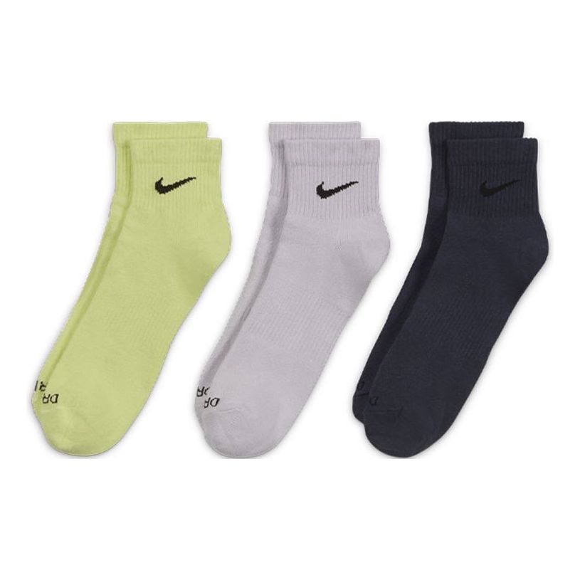 Чорапи Nike Plus Lightweight Ankle Socks - 3 Pairs Многоцветен | SX6893-913, 0