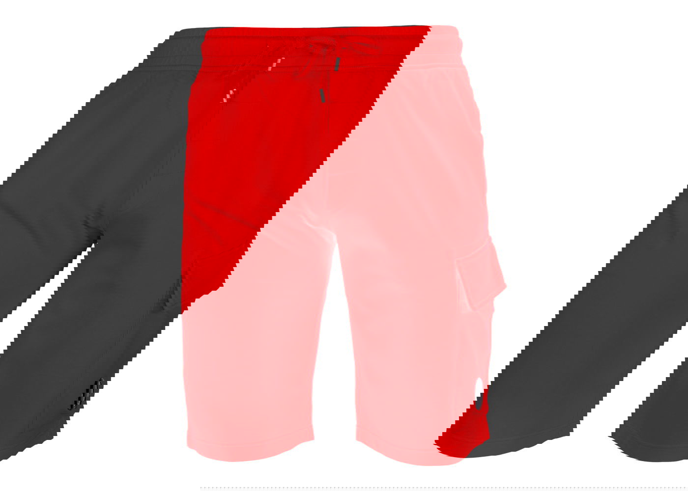 Къси панталони C.P. Company Light Fleece Cargo Shorts Red Червено | 12CMSB021A002246G455, 0