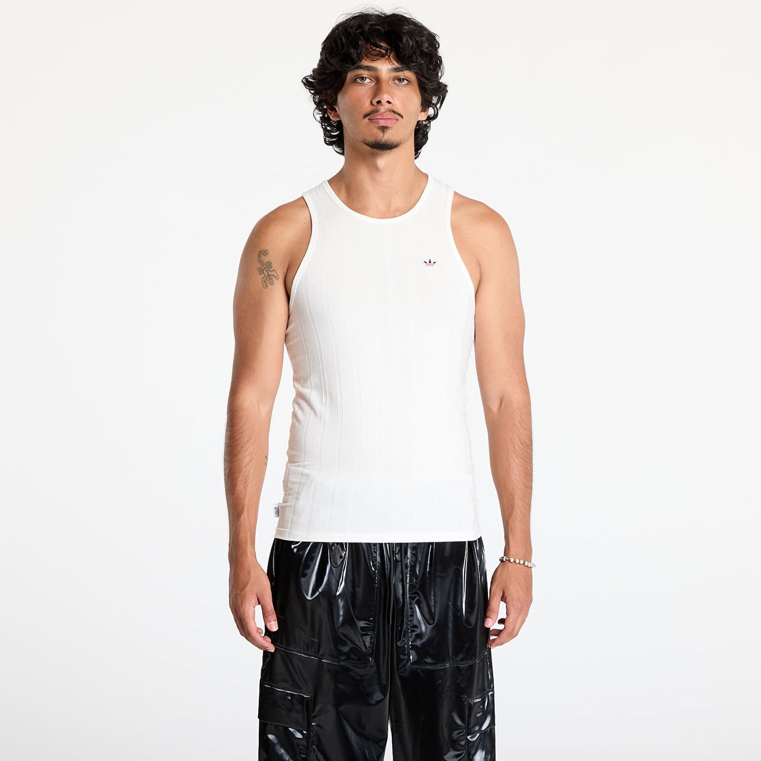 Потник adidas Originals Clot Rib Tank Corewhite/ Corewhite Бяло | JC5308, 0