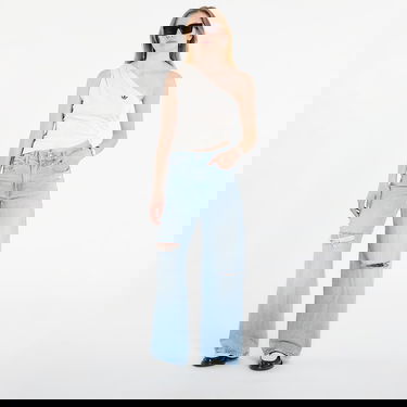 Потник adidas Originals One-shoulder Ruched Top Бяло | KC9118, 4