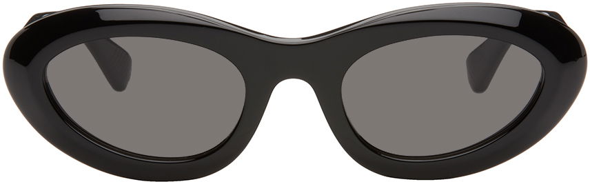 Слънчеви очила Bottega Veneta Oval Sunglasses Черно | BV1191S, 0