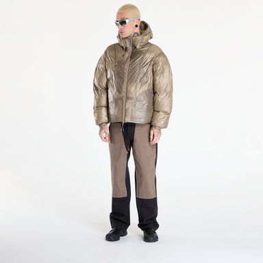 Translucent Puffy Synthetic Down Jacket L, 5