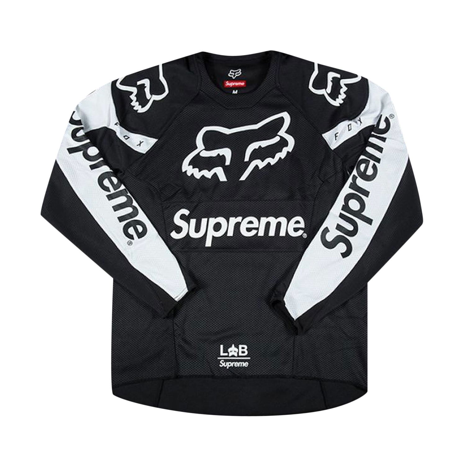 Фланелка Supreme Fox Racing Moto x Jersey Top Черно | SS18KN58 BLACK, 1