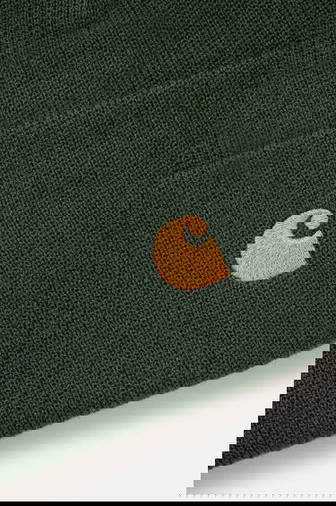 Шапка Carhartt WIP Chase Beanie Зелено | I026222.2CXXX, 1