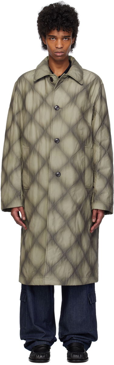 Дъждобран Dries Van Noten Dries Van Noten Duck Canvas Coat Зелено | 251-020231-1026, 0