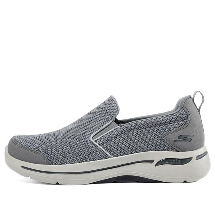Кецове и обувки Skechers Go Walk Arch Fit Conference Сиво | 216260-CHAR