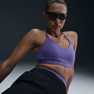 Сутиен Nike Indy Light Support Padded Sports Bra Лилаво | FD1062-527, 3