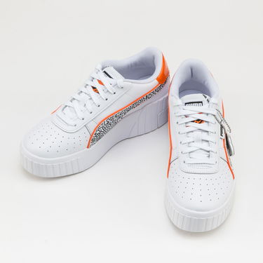 Кецове и обувки Puma Cali Wedge Mr. Doodle Бяло | 374210 01, 2