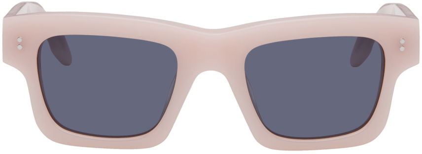 Слънчеви очила JW Anderson SSENSE Exclusive Pink Wayfarer Sunglasses Бежово | JWA02, 0