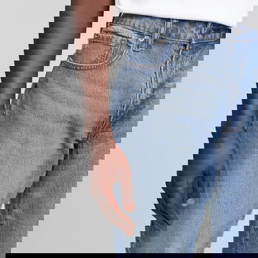 Дънки GAP Denim Pants Straight Light Wash Синьо | 709159-00, 1
