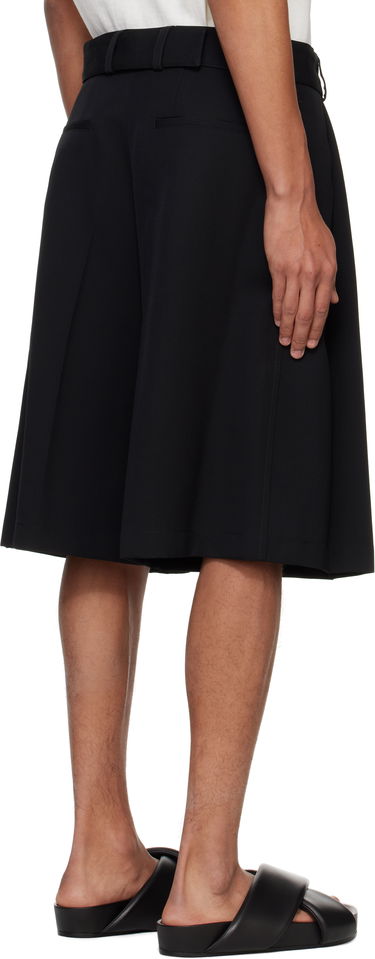 Къси панталони Jil Sander Jil Sander Belted Shorts Черно | J22KA0282_J40002, 2