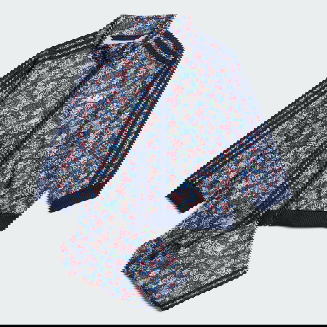 Комплект adidas Originals Kids' adidas Originals x Liberty London Firebird Track Suit Синьо | JC8032, 0