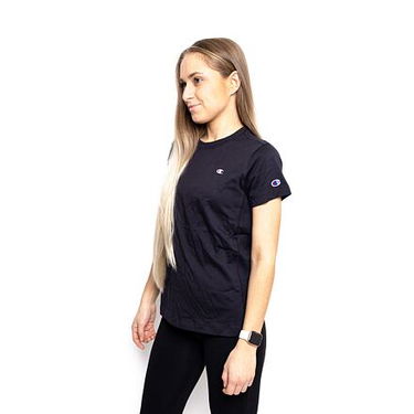 Тениска Champion Crewneck Tee Черно | 114127-KK001, 2