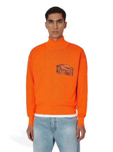 Temple Fluro Turtleneck Sweater