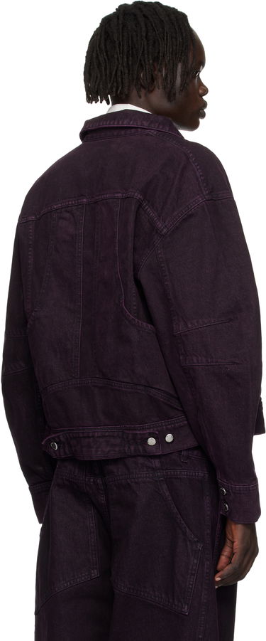 Яке Eckhaus Latta Eckhaus Latta 'El Jacket Redux' Denim Jacket Лилаво | 1224-EL-PF25-A, 2