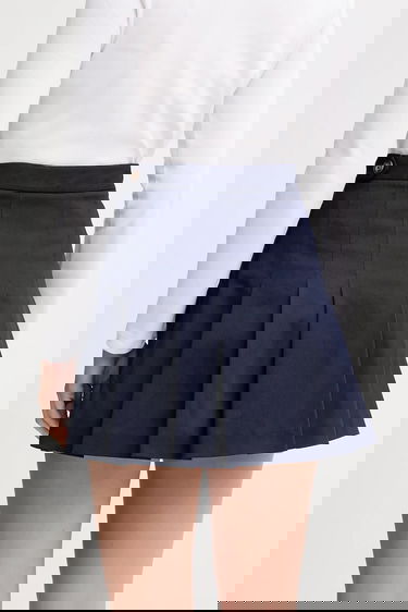 Пола Lacoste Lacoste Mini A-Line Skirt Тъмно синьо | JF8001, 2