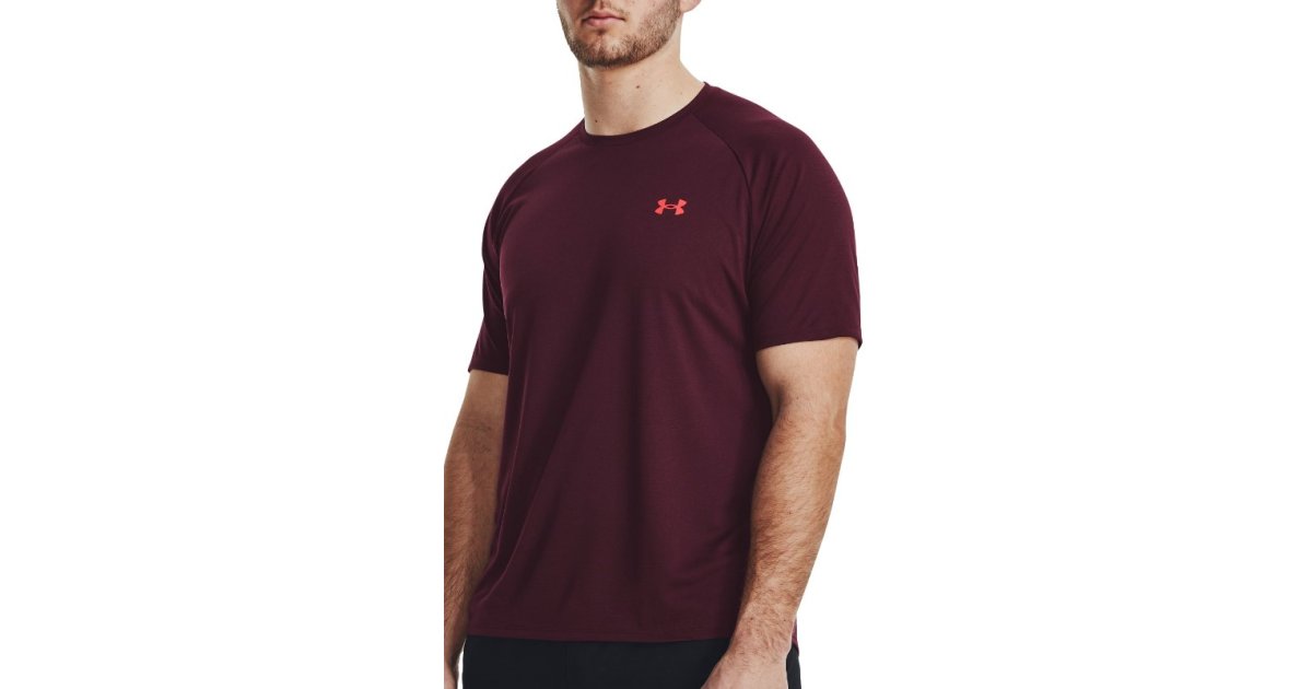 Тениска Under Armour Tech 2.0 Tee Бургунди | 1345317-601, 1