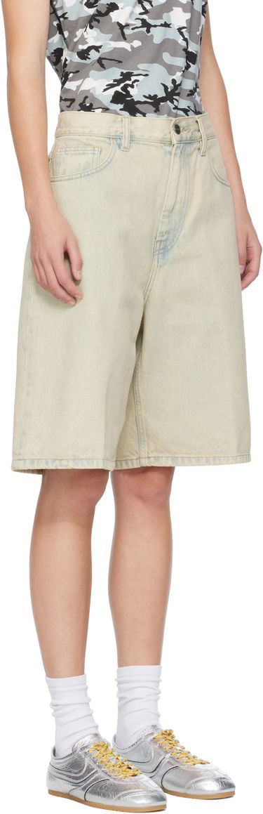 Къси панталони Carhartt WIP Work In Progress Brandon Denim Shorts Бежово | I031919 01SN, 1
