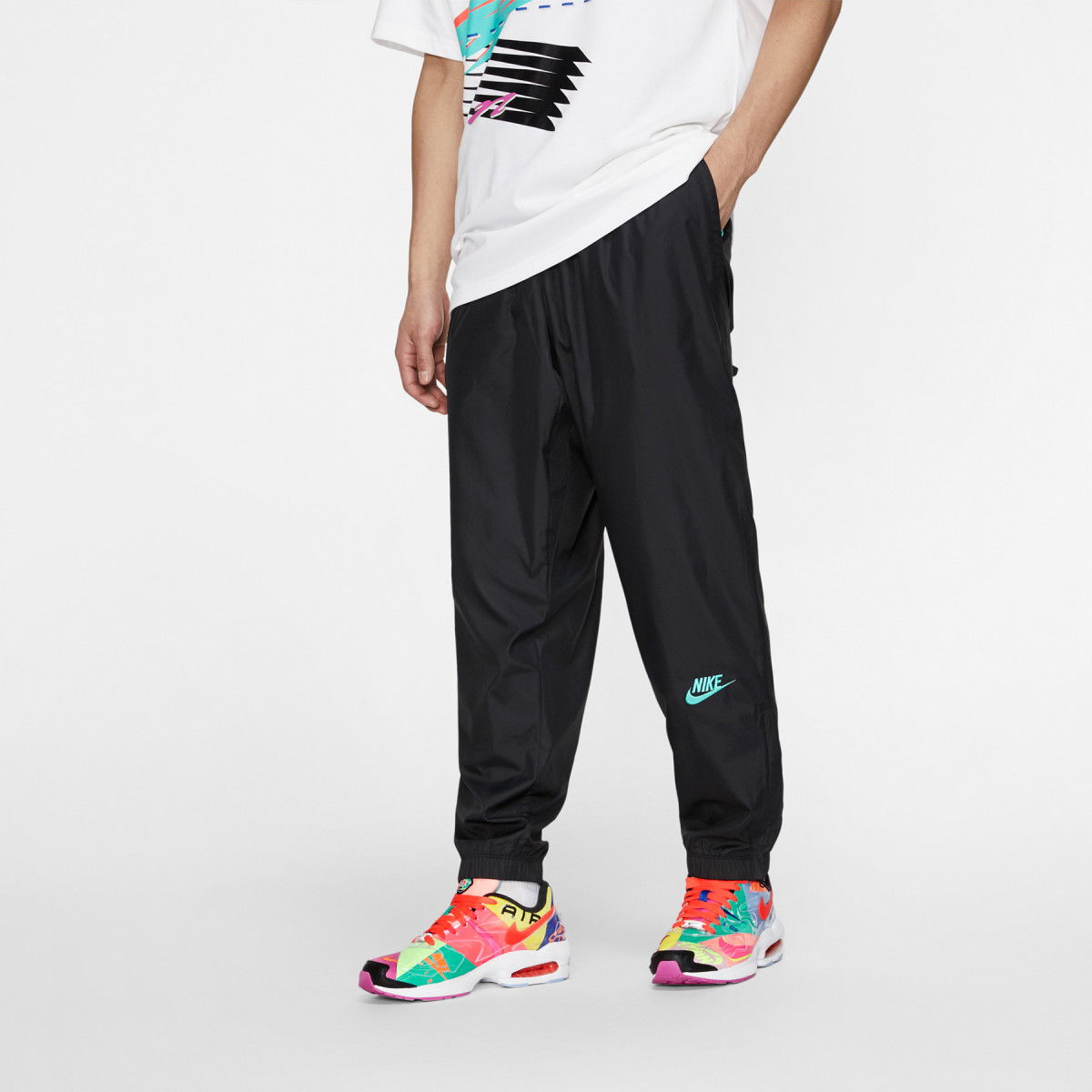 Спортни панталони Nike ATMOS x VINTAGE PATCHWORK TRACK PANT Черно | CD6133-011, 0