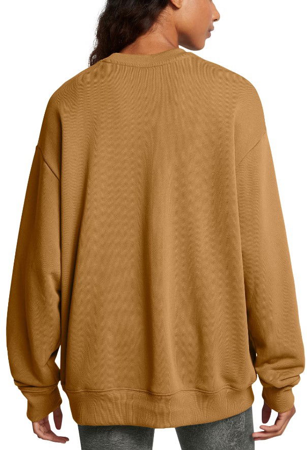 Пуловер Under Armour Project Rock Heavyweight Crew Sweatshirt Кафяво | 1386444-707, 1