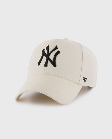 Шапка с козирка '47 Brand MLB New York Yankees Cap Бяло | 191119726889, 0