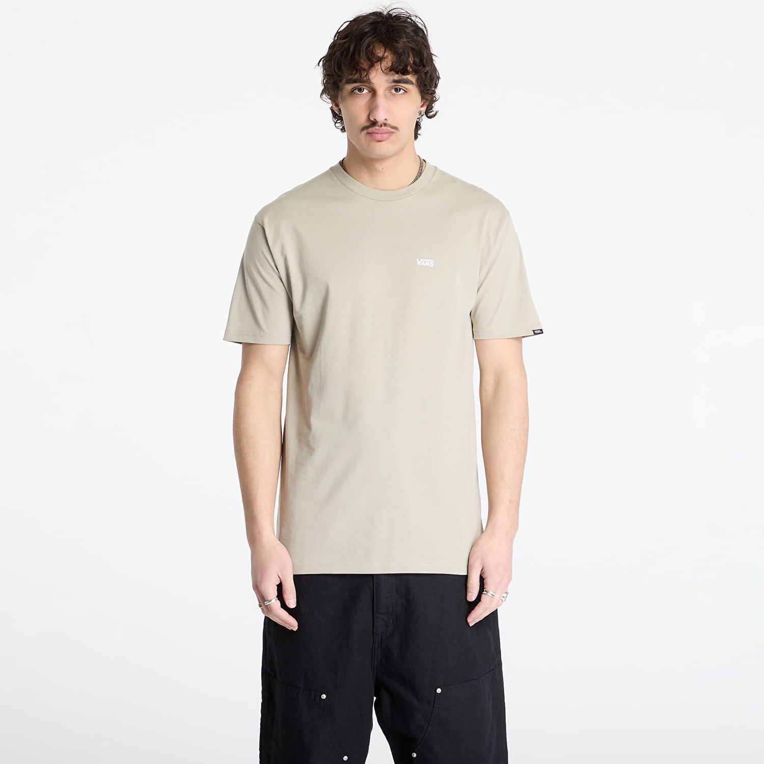 Тениска Vans Vans Left Chest Logo Tee Бежово | VN0A3CZEZUJ1, 0