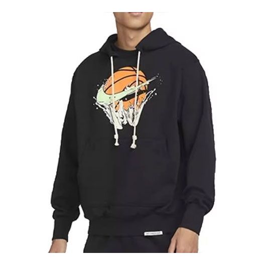 Суитчър Nike Standard Issue Basketball Splash Hoodie Черно | FB7138-010, 0
