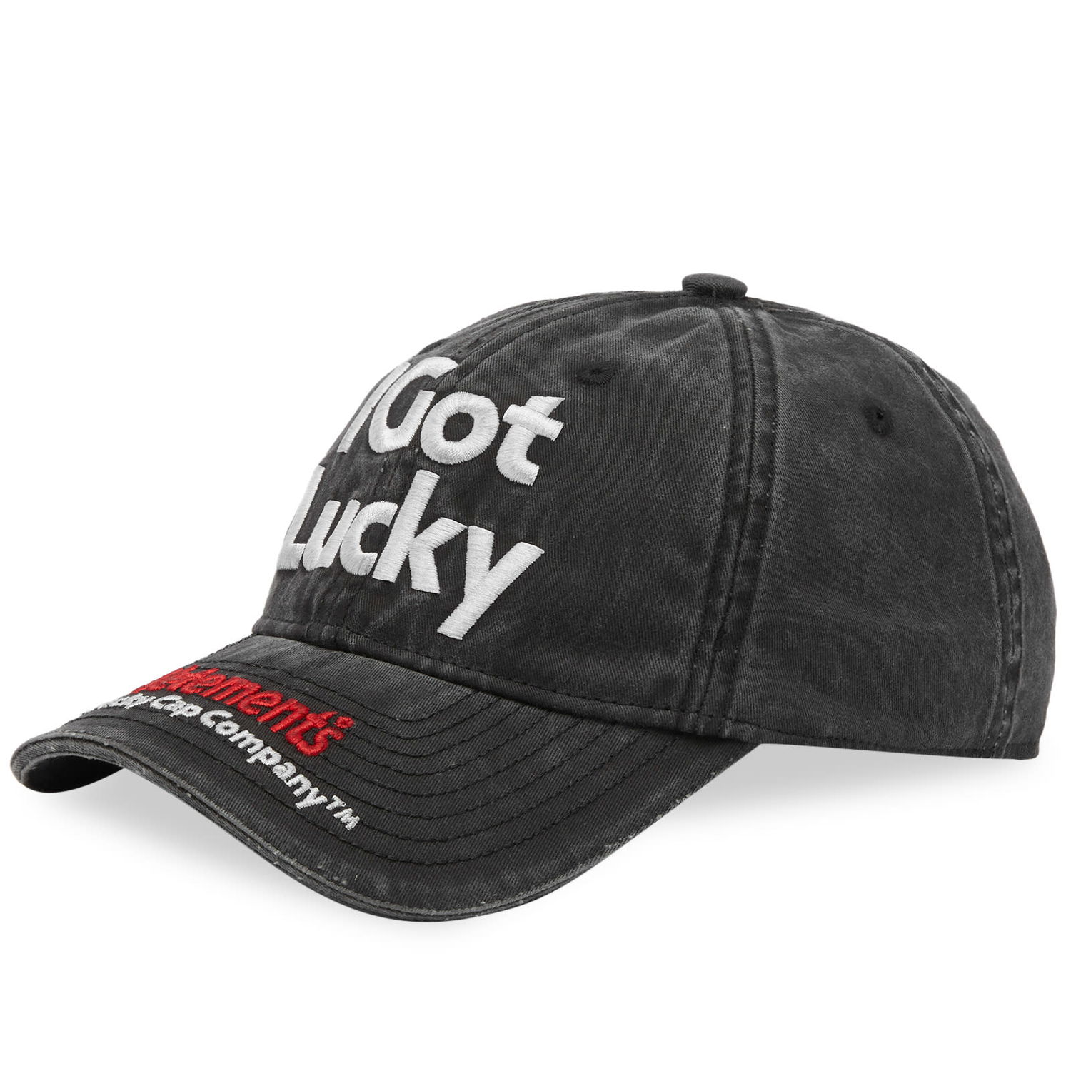 Шапка с козирка VETEMENTS Lucky Cap Black Черно | UE54CA160B, 0