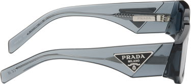 Слънчеви очила Prada Translucent Rectangular Frame Sunglasses Сиво | 0PR 09ZS 17T08Z54 8056262511428, 1