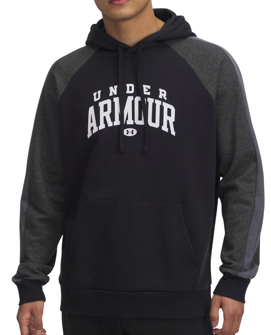 Суитчър Under Armour Rival Fleece Color Block Hoodie with Kangaroo Pocket Многоцветен | 6003958-001, 0