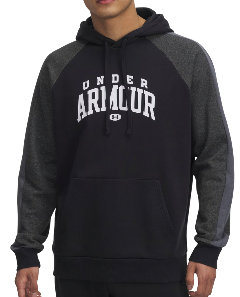 Суитчър Under Armour Rival Fleece Color Block Hoodie with Kangaroo Pocket Многоцветен | 6003958-001