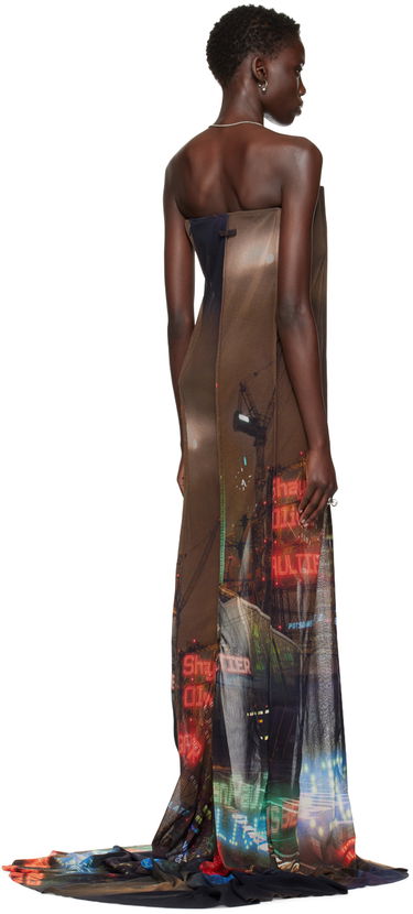 Pокля Jean Paul Gaultier Shayne Oliver Edition Maxi Dress Многоцветен | 24/27-F-RO181-T551-60405030, 2