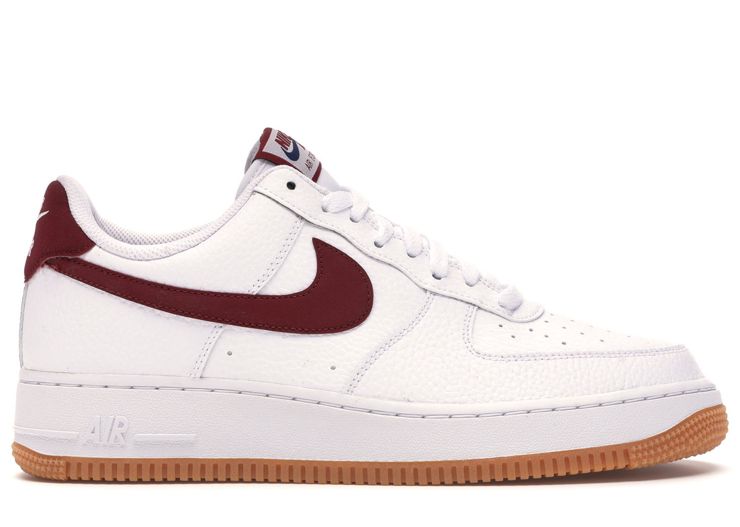 Кецове и обувки Nike Air Force 1 Low '07 Gum Medium Brown Бяло | CI0057-101, 0